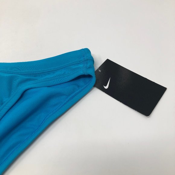 Nike Women's Light Blue Solid Sport Bikini Bottom Size Large - Picture 4 of 11